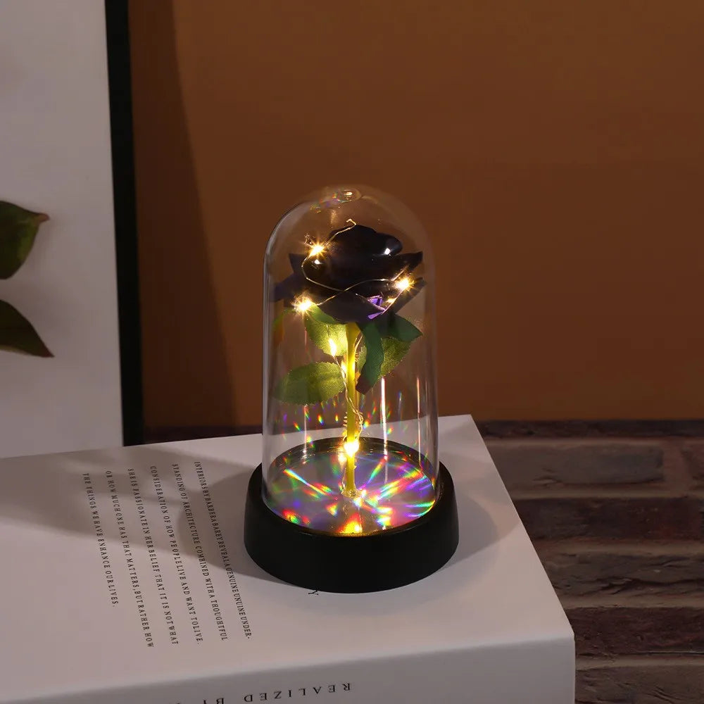 Trandafir Etern LED – Cadoul Perfect pentru Persoana Iubită 🌹
