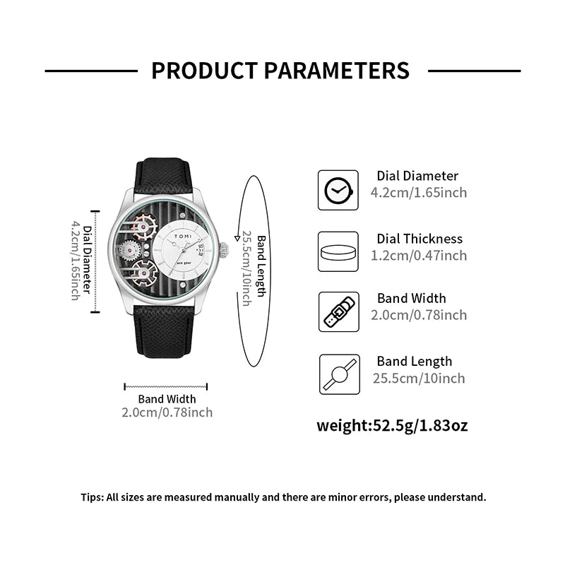 Ceas Premium TOMI pentru Bărbați – Elegant & Business