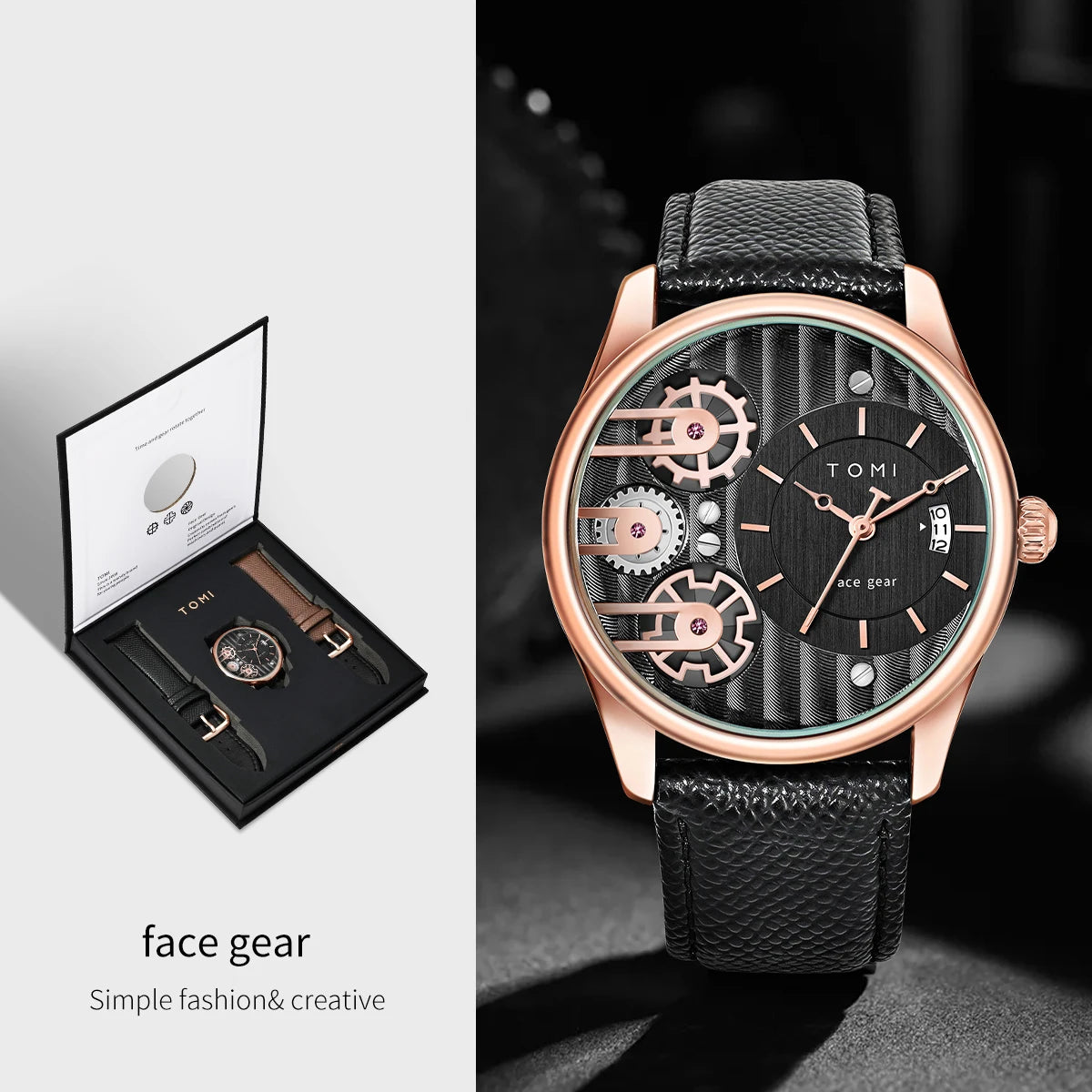 Ceas Premium TOMI pentru Bărbați – Elegant & Business